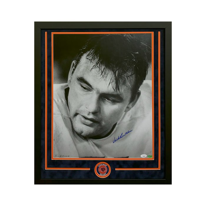 Dick Butkus Hand Signed & Framed Chicago Bears 16x20 Football Photo