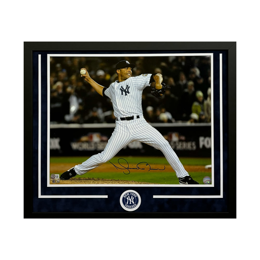 Mariano Rivera Hand Signed & Framed New York Yankees 16x20 Baseball Photo