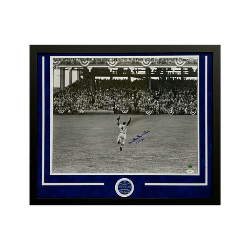 Duke Snider HOF 80  Hand Signed & Framed Brooklyn Dodgers 16x20 Baseball Photo