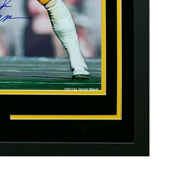 Jack Ham HOF Hand Signed & Framed Pittsburgh Steelers 16x20 Football Photo