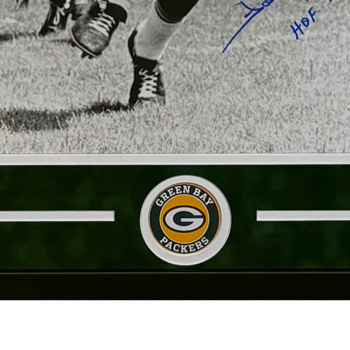 Forest Gregg HOF 77 B&W Hand Signed & Framed Packers 16x20 Football Photo