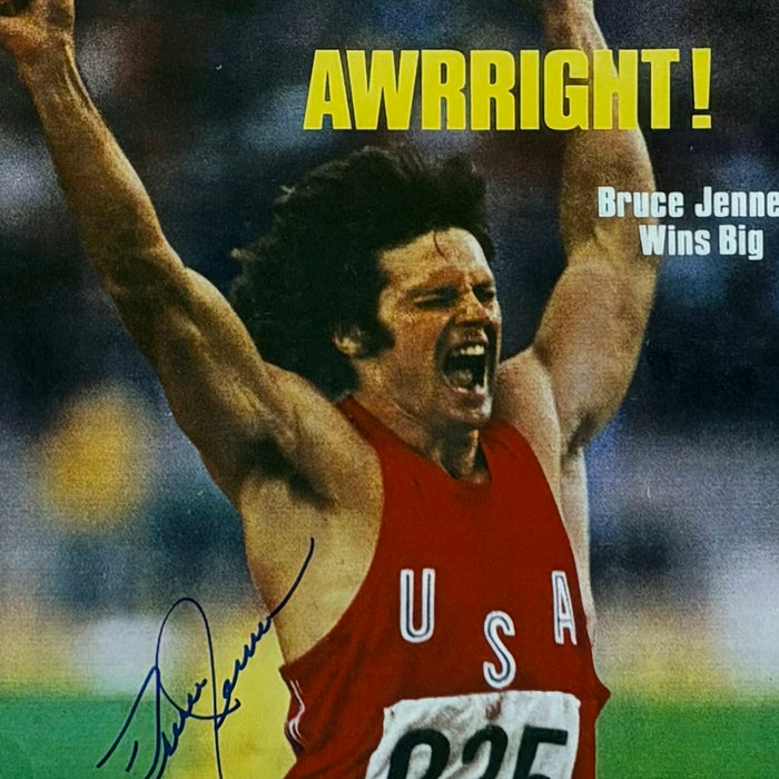 Bruce Jenner Hand Signed & Framed 16x20 Olympics Photo