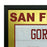 Frank Gore Signed San Francisco 49ers Custom Space Saver Framed Football Jersey