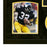 Franco Harris Signed Pittsburgh Black Custom Suede Matte Framed Football Jersey