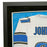 Calvin Johnson Signed Detroit White Custom Suede Matte Framed Football Jersey