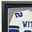 Jason Witten Signed Dallas White Custom Suede Matte Framed Football Jersey