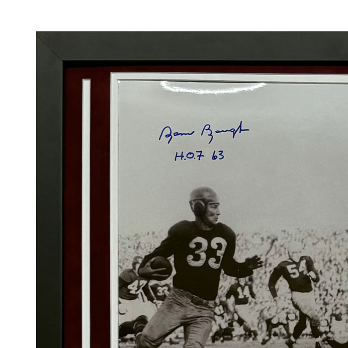 Sammy Baugh HOF 63 Hand Signed & Framed 16x20 Football Photo