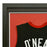 Shaquille O'Neal Signed Miami Heat Vertical Custom Framed Basketball Jersey