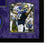 Ray Lewis Signed Baltimore Purple Custom Suede Matte Framed Football Jersey