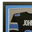 Calvin Johnson Signed Detroit Black Custom Suede Matte Framed Football Jersey