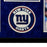 Eli Manning Signed New York Blue Custom Suede Matte Framed Football Jersey