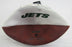 Vinny Testaverde Wayne Chrebet Signed Jets Logo Football JSA