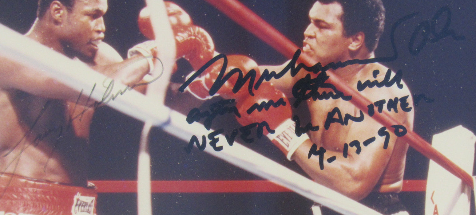 Muhammad Ali Signed Framed Photo JSA B78193