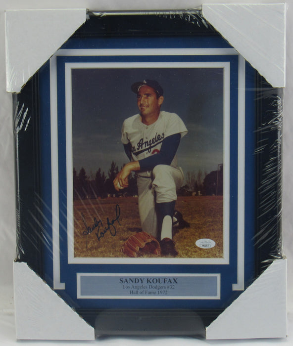 Sandy Koufax Signed Framed Photo JSA AR22815