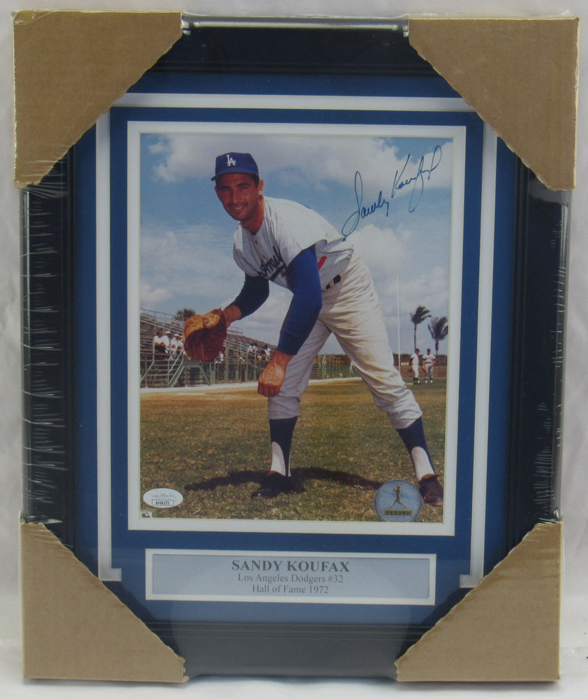 Sandy Koufax Signed Framed Photo JSA AV66173