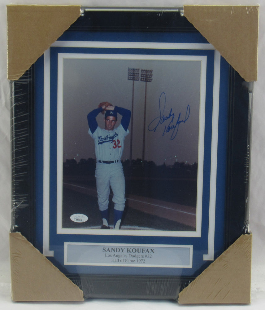 Sandy Koufax Signed Framed Photo JSA AR22813