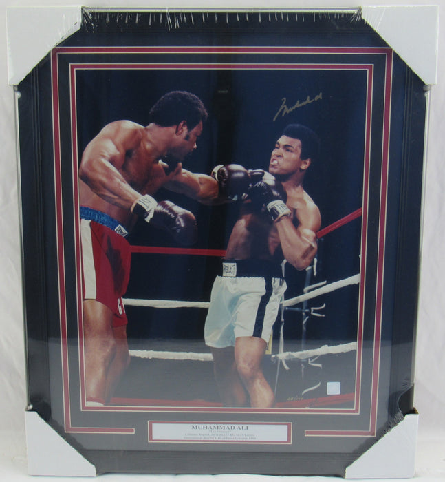 Muhammad Ali Signed 16x20 Framed Photo JSA LOA