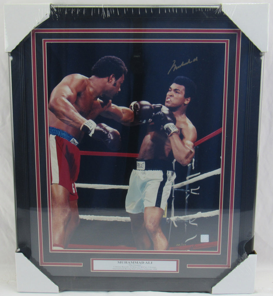 Muhammad Ali Signed 16x20 Framed Photo JSA LOA