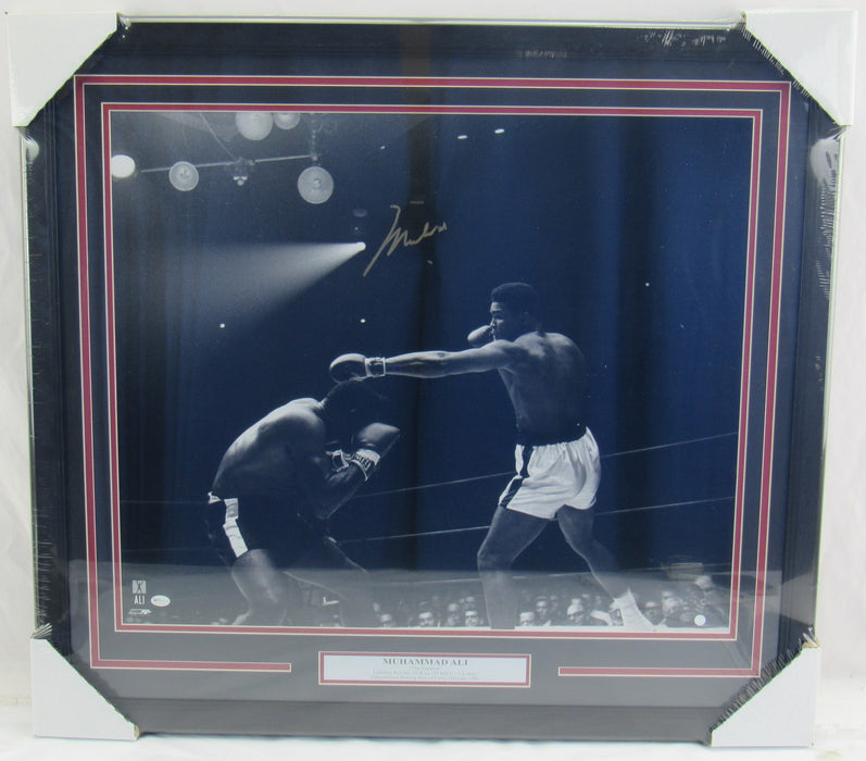 Muhammad Ali Signed 16x20 Framed Photo JSA LOA