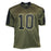 Justin Herbert Unsigned Salute to Service Football Jersey