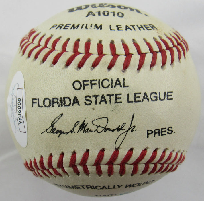 Ted Williams Carl Yastrzemski Johnny Pesky Multi Signed Rawlings Baseball JSA LOA YY46000