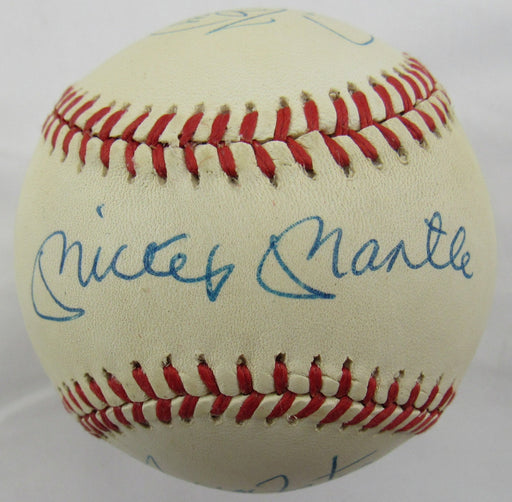 Mickey Mantle Multi Signed 50 Hr Rawlings Baseball JSA LOA YY45999