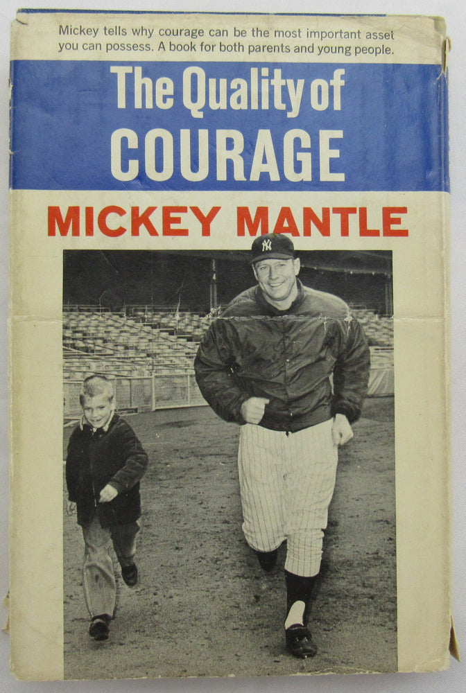 Mickey Mantle Signed Book JSA LOA YY45984