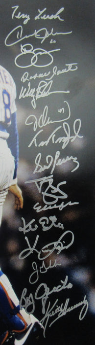 1986 New York Mets WS Team Signed 16x20 Photo JSA 30 Signatures! III