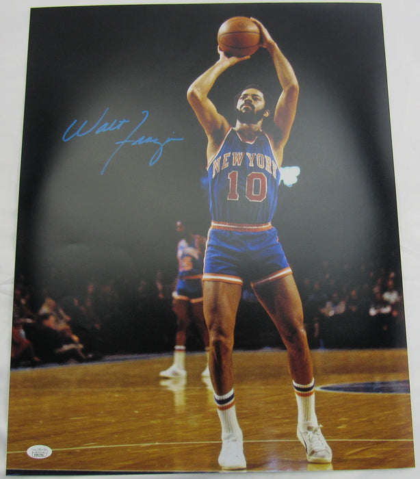 Walt Frazier Signed 16x20 Photo JSA Certification