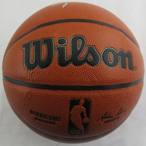 Allen Iverson Signed Wilson Basketball JSA Witness