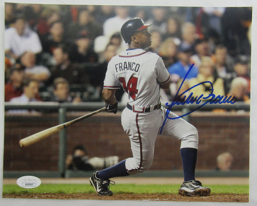 Julio Franco Signed 8x10 Photo JSA AX80607