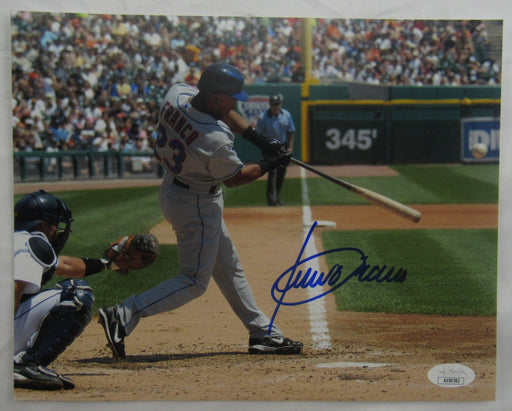 Julio Franco Signed 8x10 Photo JSA AX80583