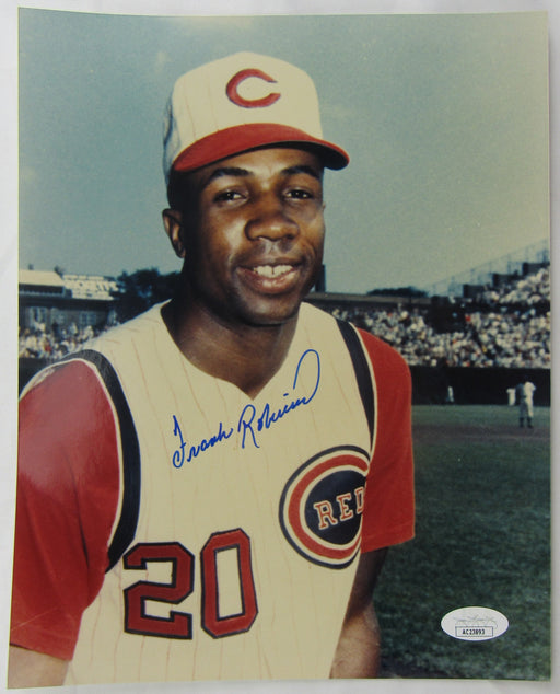 Frank Robinson Signed 8x10 Photo JSA AC23893