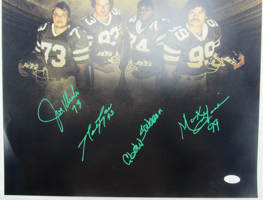 New York Sack Exchange Signed 16x20 Photo JSA WA832922