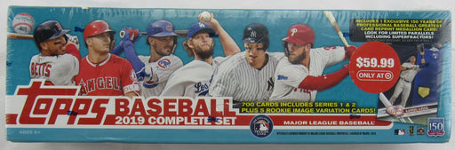 2019 Topps Complete Baseball Set 700 Total Cards Per Box Includes Series 1 & 2