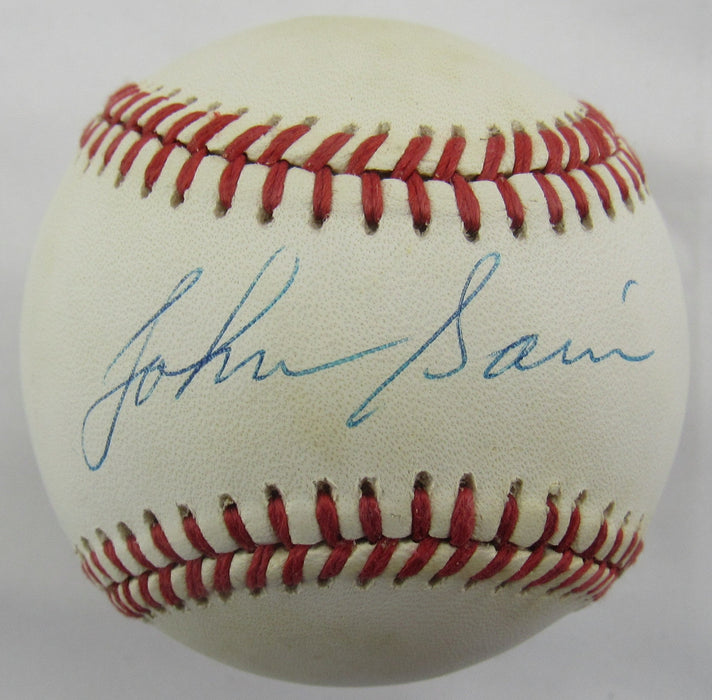 Johnny Sain Signed Auto Rawlings Baseball JSA EE90297