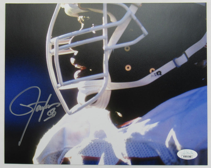 Lawrence Taylor Signed 8x10 Photo JSA Witness