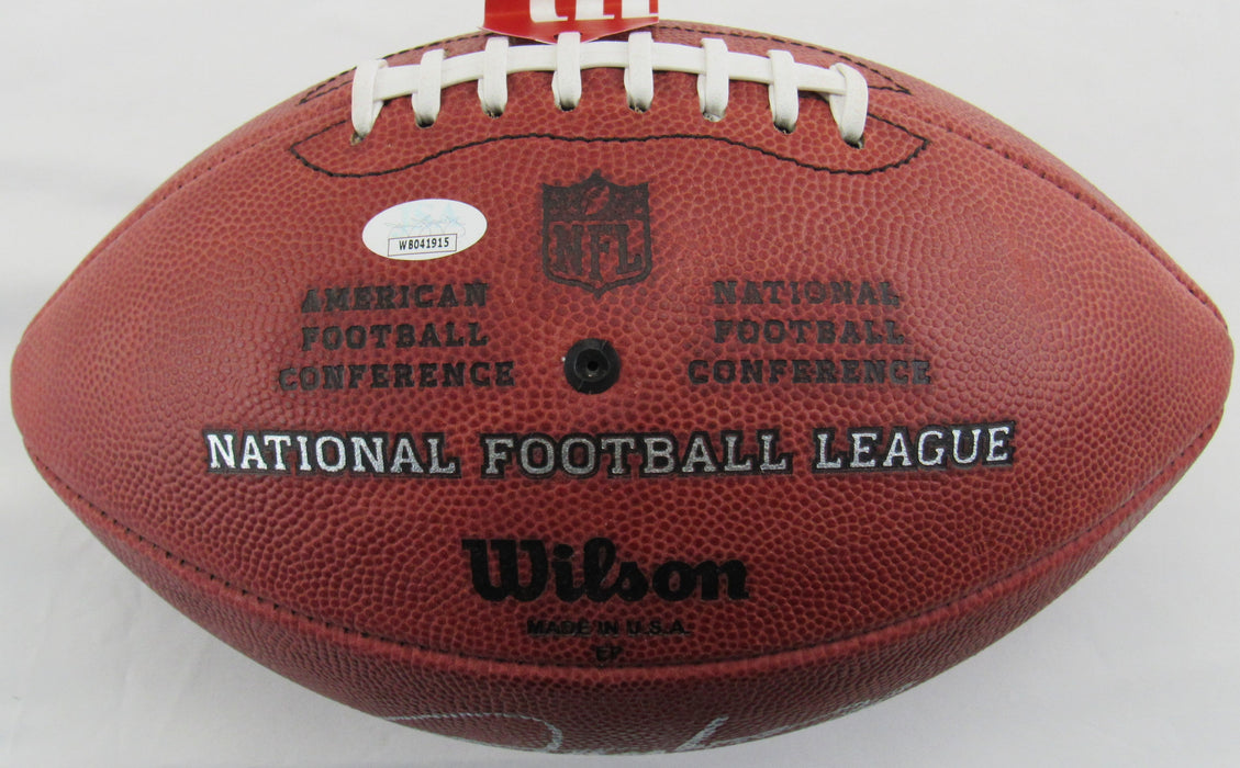 Lawrence Taylor Signed Wilson NFL Football JSA Witness COA II