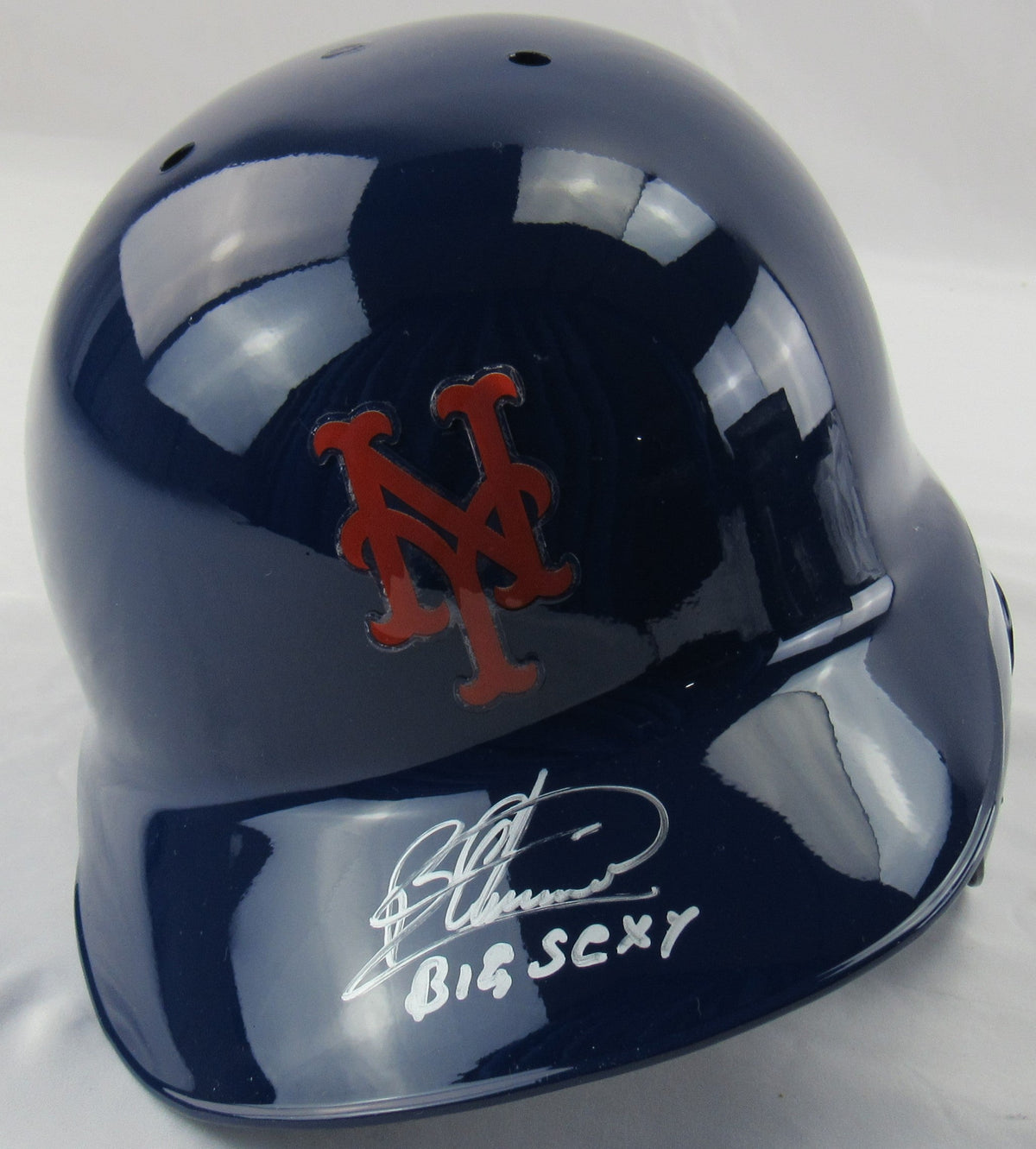 Bartolo Colon Signed Mets Batting Helmet JSA Witness COA — RSA