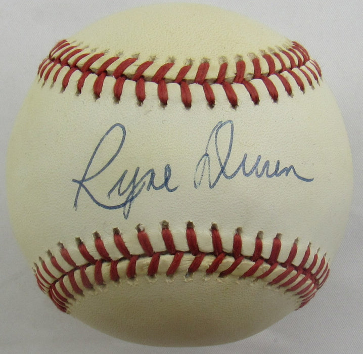 Ryne Duren Signed Auto Rawlings Baseball B153