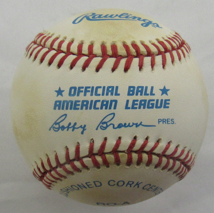 Mickey Stanley Signed Auto Rawlings Baseball B153