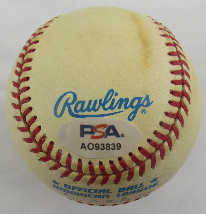 Jim Catfish Hunter Signed Auto Rawlings Baseball PSA/DNA AO93839