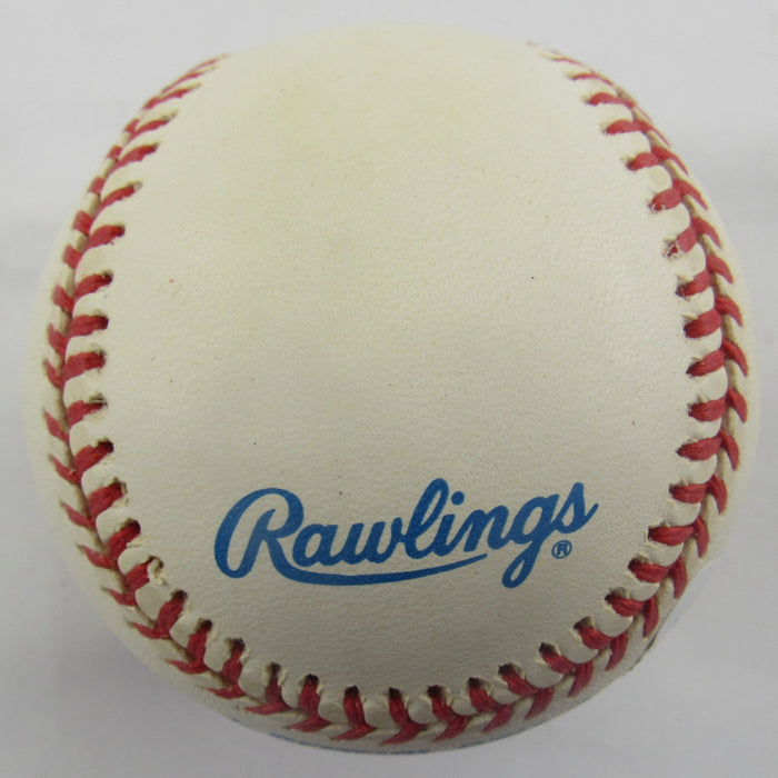 Larry Doby Signed Auto Rawlings 50th Jackie Robinson Anniversary Baseball JSA CD18116