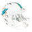 De'Von Achane Signed Miami Dolphins Speed Full-Size Replica Football Helmet (Beckett)