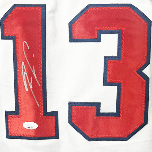 Ronald Acuna Jr Signed Atlanta White Baseball Jersey (JSA)