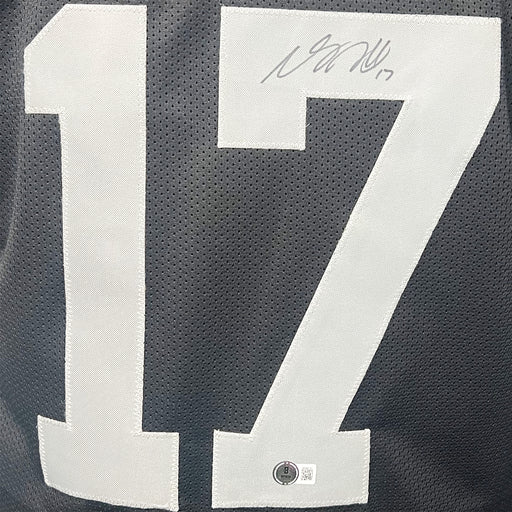 Davante Adams Signed Las Vegas Black Football Jersey (Beckett)