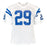 Joseph Addai Signed Indianapolis White Football Jersey (Beckett)