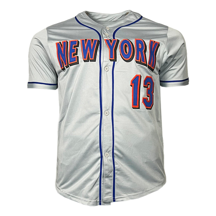 Edgardo Alfonzo Signed "Mets HOF 2020" Inscription New York Grey Baseball Jersey (JSA)