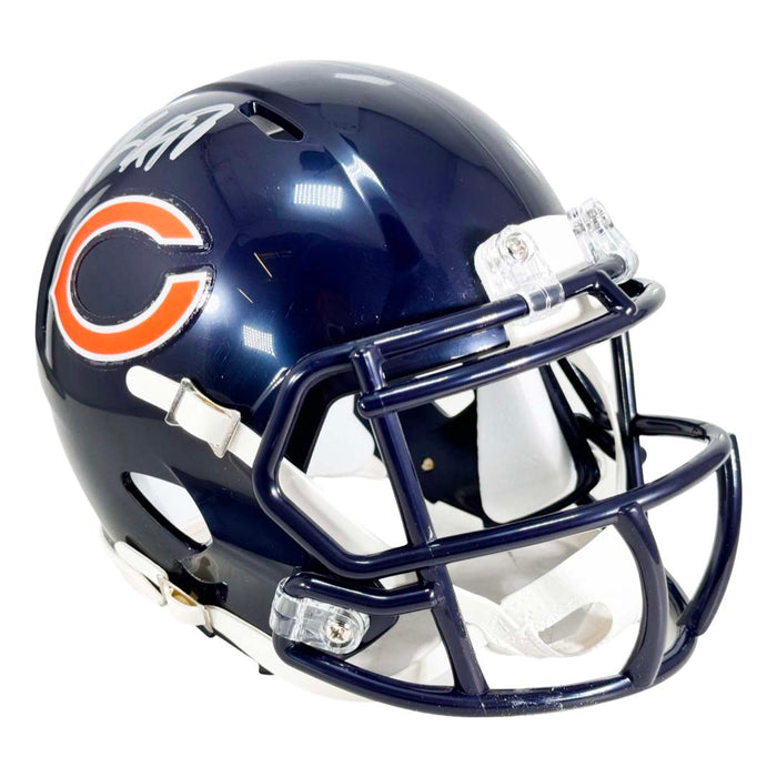 Keenan Allen Signed Chicago Bears Speed Mini Football Helmet (Beckett)