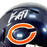 Keenan Allen Signed Chicago Bears Speed Mini Football Helmet (Beckett)